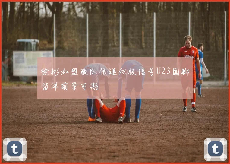 徐彬加盟狼队传递积极信号U23国脚留洋前景可期